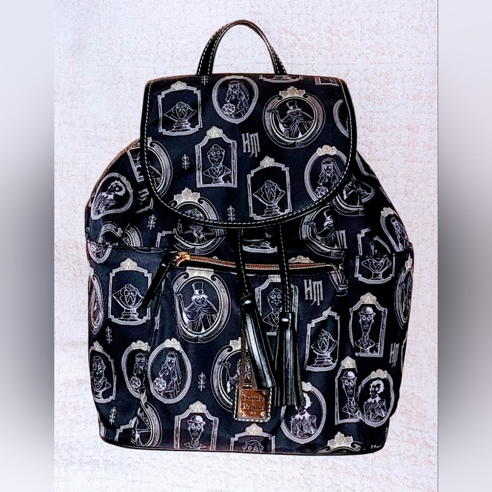 Dooney And Bourke Haunted Mansion Backpack Bag Purse